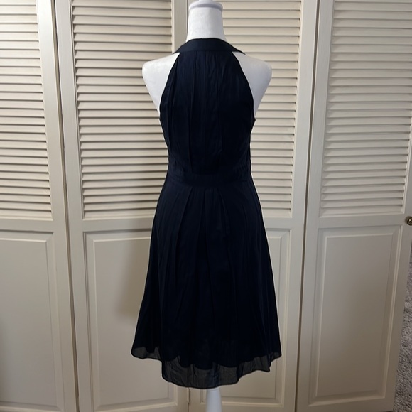 Theory Navy Blue fit and flair dress - Picture 6 of 10